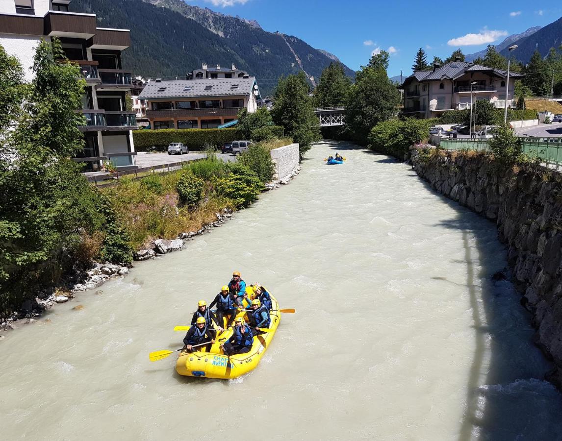 Vue Brevent Sublime En Centre Ville Avec Parking Prive Chamonix Exteriör bild