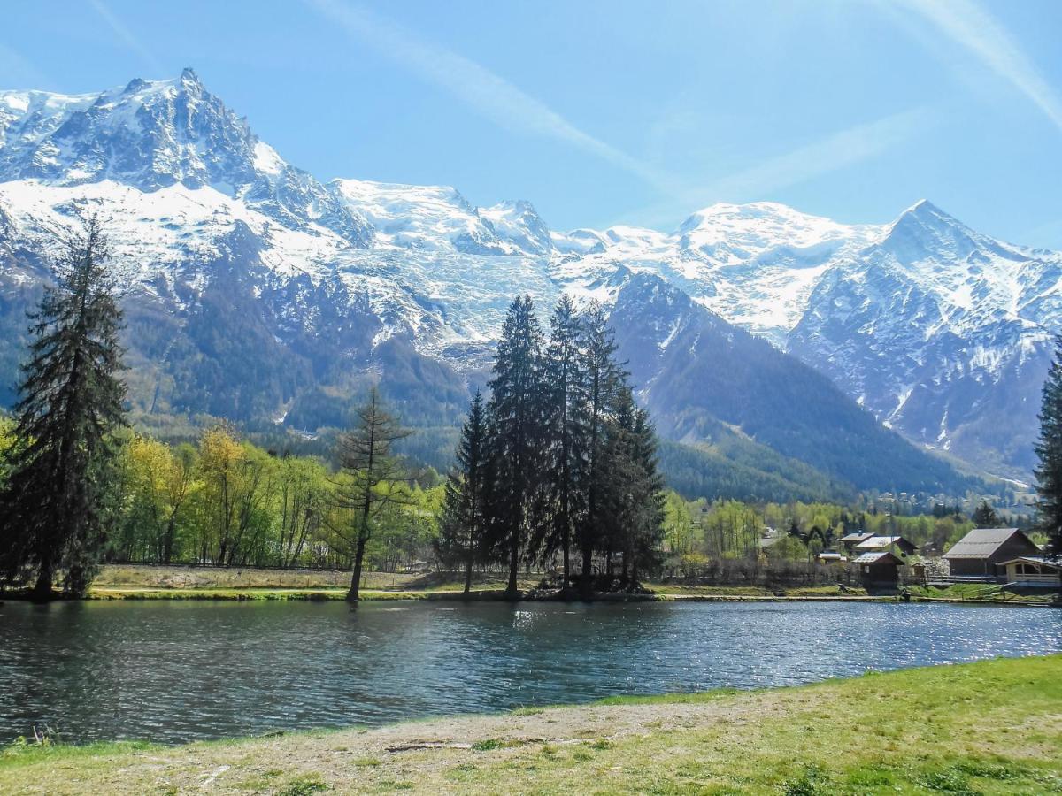 Vue Brevent Sublime En Centre Ville Avec Parking Prive Chamonix Exteriör bild